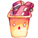 recycle,bin,full icon