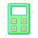 business, calculator, company, economic, finance, interprise svg vector icon