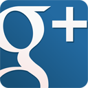 googleplus,blue icon
