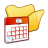 folder,yellow,scheduled,task icon