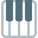 audio, instrument, music, musical, note, piano, sound svg vector icon