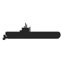 military, ship, transport svg vector icon