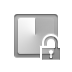 gradient,angle,lock,open icon
