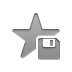 star,diskette icon