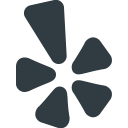 logo, media, social, yelp svg vector icon