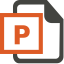 powerpoint svg vector icon