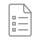 document, list svg vector icon