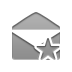 envelope,open,star icon