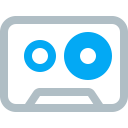 audio, cassette, media, multimedia, music, pop, sound svg vector icon