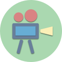 camera, cinema, digital, film, movie, multimedia, video svg vector icon