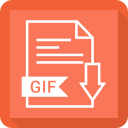 document, file, format, gif svg vector icon