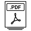 doc, file, pdf svg vector icon