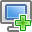 add, monitor icon