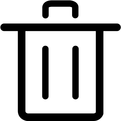 Del svg vector icon