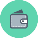 cash, finance, money, money in wallet, wallet svg vector icon