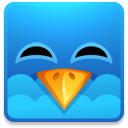 twitter,square,happy,funny,smile,fun,emotion,emot,social network,social,sn icon