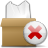 archive, remove icon