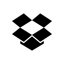 dropbox,black icon
