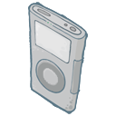 ipod,grey icon