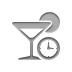 cocktail,clock icon