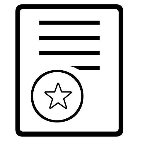 Contract svg vector icon