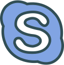 brand, logo, network, skype, social svg vector icon