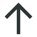 arrow, arrows, arrowup, up, upload svg vector icon