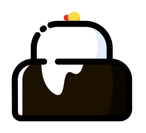 Cake svg vector icon