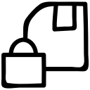 datastorage, floppy, lock, privatedata svg vector icon
