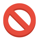 ban, sign svg vector icon