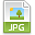 extension, file, jpg icon