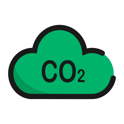 Carbon Dioxide Concentration svg vector icon