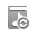 music,library,refresh icon