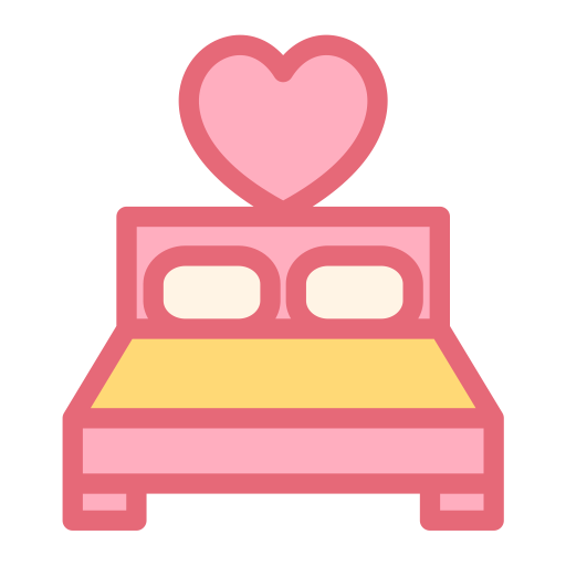 Bed svg vector icon