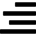 align, alignment, right, text svg vector icon