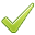 check, check mark icon
