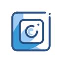 instagram, media, network, social svg vector icon