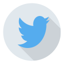 social, twitter svg vector icon