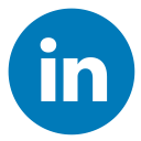 circle, color, linkedin svg vector icon