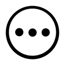 continued, detail, details, ellipses, more svg vector icon