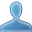 blue, user icon