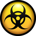 adware, biohazard, danger, malicious, malware, virus icon