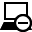 computer,remove,delete,del icon