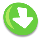 down,descend,download,fall,decrease,descending icon