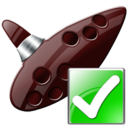 ocarina,ok,instrument,right,yes,correct,next,forward,arrow icon
