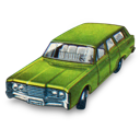 car, commuter, mercury icon