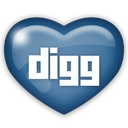 digg, media, social icon