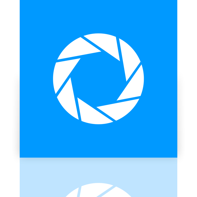 aperture,mirror icon