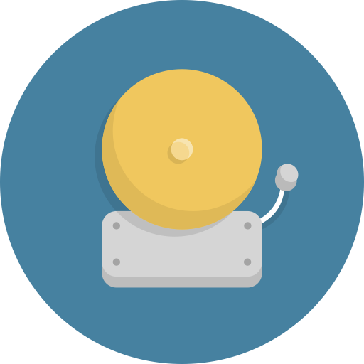 Buzzer svg vector icon