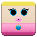 peach,cartoon,mario icon